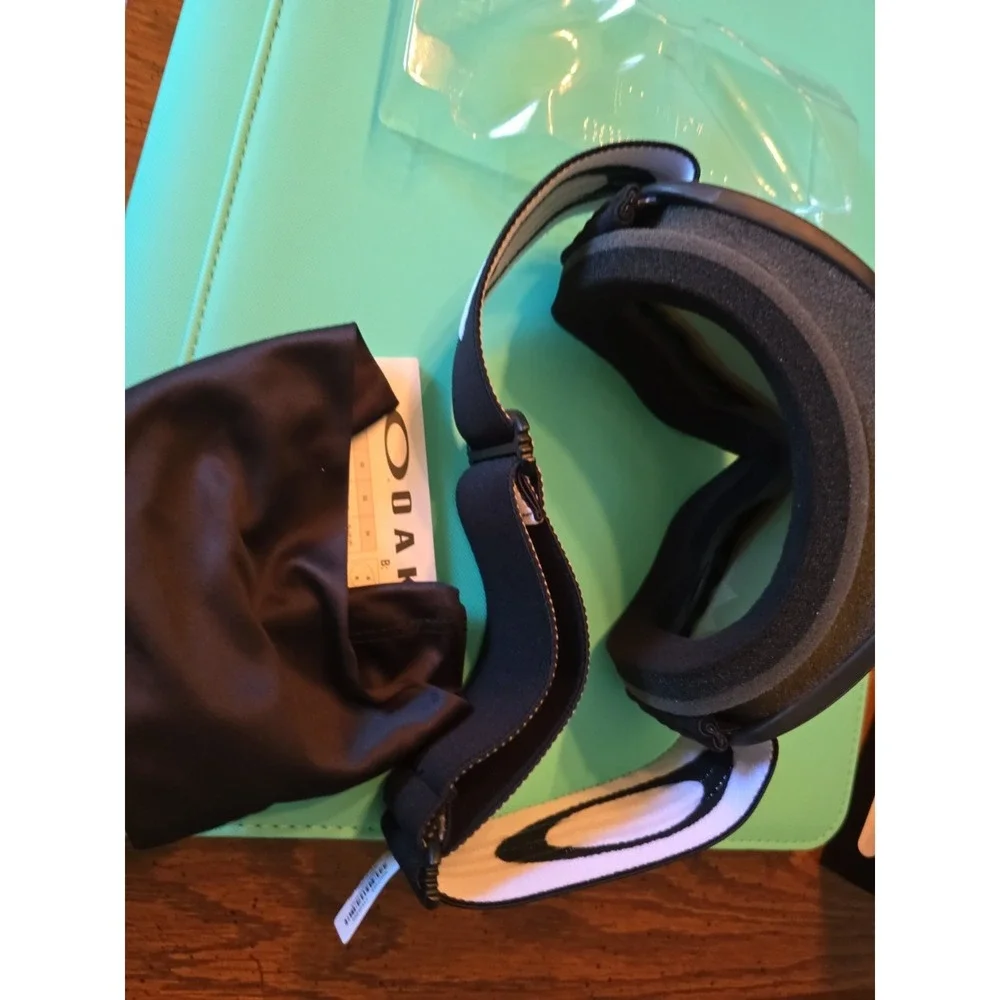 Oakley O-Frame 2.0 Pro L Matte Black Ski Goggles Dark Grey Lens